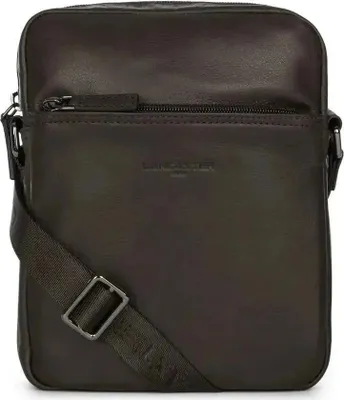Image de Lancaster Sacoche Cuir Soft Vintage Marron