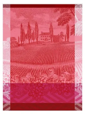 Produktbild von Geschirrtuch - VIGNOBLE rot