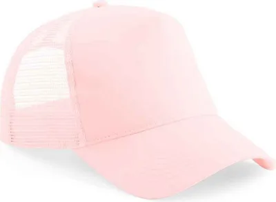 Immagine prodotto di Beechfield - Cappellino trucker per bambini PC5325 (taglia unica) (rosa pastello)