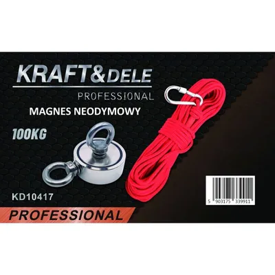 Image de Kraft&Dele KD10417 support magnétique en néodyme 100kg
