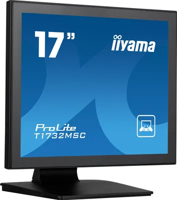 Produktbild von T17X 17" PCAP Anti-Glare coated, Bezel Free Front, 10P Touch, 1280x1024, Speakers, VGA, DisplayPort, HDMI, 215cd/m² (with touch), USB Interface, Built-In Power Adapter, Multitouch with supported OS.