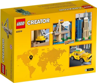 Zdjęcie produktu dla LEGO Creator New York Postcard 40519, Zestaw do budowania, 9 lat(a), Plastik, 253 szt., 271 g