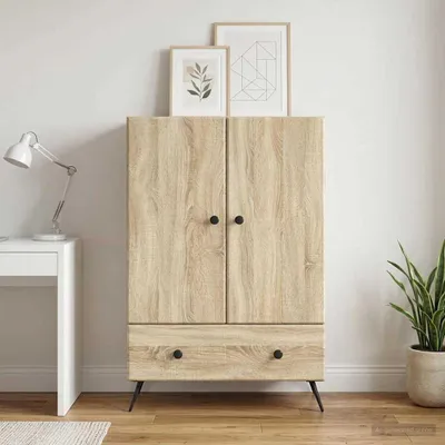 Obrázok produktu pre Komoda vidaXL z dubového dreva Sonoma, 66 x 34,5 x 95 cm, drevotrieska