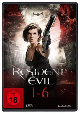 Produktbild von Resident Evil DVD Collection 1-6 - Horror Action Filme [6