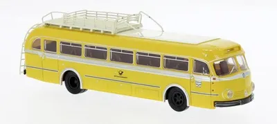 Image de Maquette d'autocar Mercedes O 6600 H, 1951, Deutsche Bundespost.