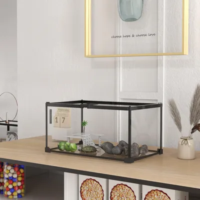 Produktbild von Terrarium für Schildkröten – Reptilienbecken – Vivarium – Terrariumschrank – Reptilienhaus
