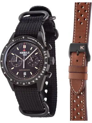 Productafbeelding van Kienzle 1822 KC429B Herenhorloge, Blitz Chronograaf, 40mm, 5ATM