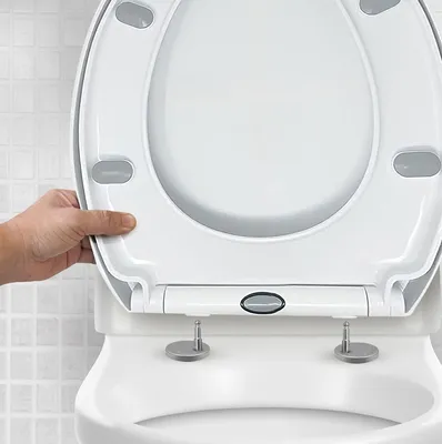 Produktbild von Toilettendeckel – Verstellbar – Weiß