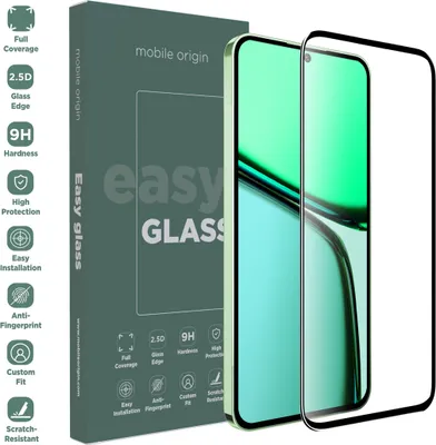 Imagen del producto de Protector de pantalla de vidrio templado, compatible con Realme C67 5G