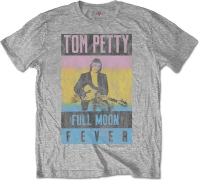 Obrázek produktu pro Tom Petty & The Heartbreakers - Tričko pro muže RO5095 (L) (šedá)