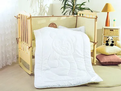 Produktbild von Baby Bettdecke Pandabär 100x135