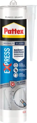 Obrázok produktu pre Pattex No More Wildew Sealant 280ml White White One Size