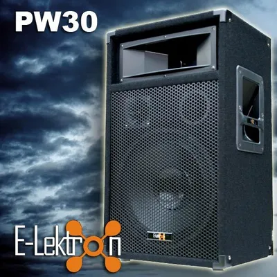 Zdjęcie produktu dla E-Lektron PW30 DJ PA – pasywny głośnik dyskotekowy z 12-calowym głośnikiem basowym