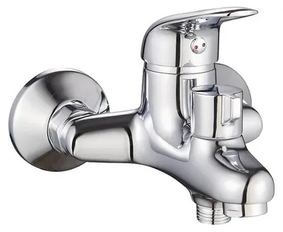 Obrázok produktu pre Vaňová batéria PLUTO s keramickým prepínačom, rozstup 100mm, chróm
