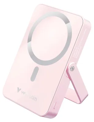 Immagine prodotto di Verbatim Power Bank mit Standfuß mag.wireless 10000mA pink  32267