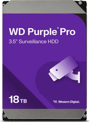 Produktbild von WD Purple Pro WD181PURP - Festplatte - 18 TB - intern - 3.5" (8.9 cm)