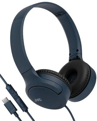 Produktbild von JVC HAS33UC, Kabelgebunden, 20 - 20000 Hz, Anrufe/Musik, 122 g, Kopfhörer, Schwarz, Blau