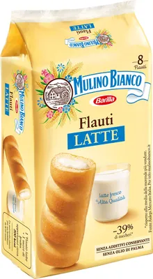 Produktbild von Mulino Bianco Flauti al Latte 8 St.