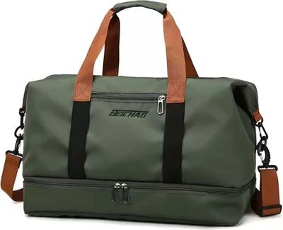 Produktbild von Sporttasche für Damen und Herren, Reisetasche mit Schuhfach & Nassfach, Large Capacity Travel Bag Leichte Trainingstasche wasserdichte Schwimmtasche