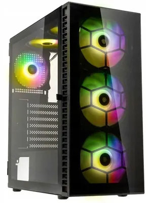 Obrázok produktu pre Kolink OBSERVATORY HF GB, Midi Tower, PC, Čierna, ATX, micro ATX, Mini-ITX, Oceľ, Temperované sklo, Hranie