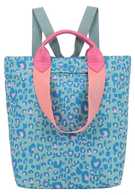 Produktbild von Fritzi aus Preußen Rucksack Handtasche JU Limited Shopper Lighty Leo Circus türkis