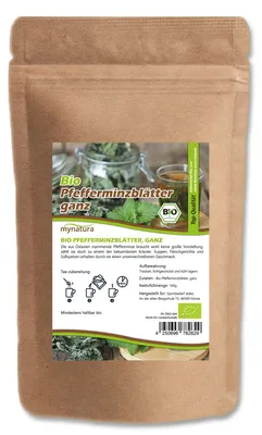 Produktbild von Mynatura  Pfefferminzblätter getrocknet ab 100g - 100g