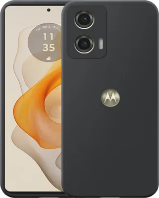 Produktbild von Geeignet für Motorola Moto G Stylus 2024 Phone Case Flexible Silikon TPU Case - Flexible Back Cover Case Silikon TPU - Schwarz - Smartphonics