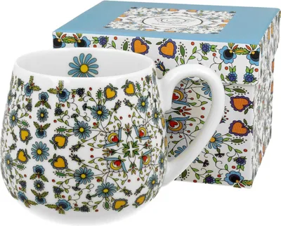 Produktbild von DUO ETNO Fassbecher 430 ml KASHUBIAN New Bone China Porzellan