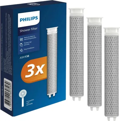 Image de Philips Filtre de rechange pour pomme de douche ASH138/10 (ASH138/10)