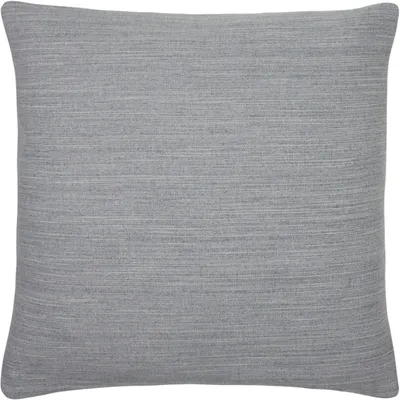 Kissen mit Füllung, 45x45 cm, Stahlgrau, Polyester