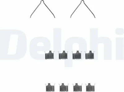 Image de Kit d'accessoires, mâchoire de frein à disque