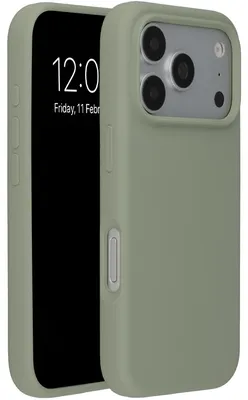 Obrázek produktu pro Kryt Accezz Liquid Silicone s magnetickým připojením MagSafe pro iPhone 18 Pro / 17 Pro – barva: zelená