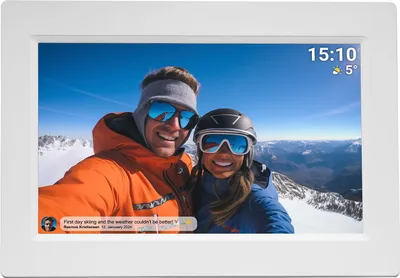Image de Denver Frameo PFF-1015 blanc 25,4cm (10,1 ) 16GB