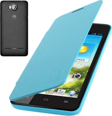 Produktbild von Schutzhülle Quer Case für Handy Huawei Ascend G510 hellblau
