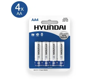 Productafbeelding van GP Batteries 151422, Wegwerpbatterijen, AA, Alkaline, 1,5 V, 4 stuks