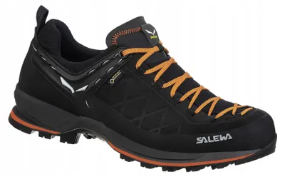 Produktbild von Zustiegs- und Wanderschuhe Mountain Trainer 2 GTX (Herren) – Salewa, Farbe:black/carrot, Größe:UK 11 (EUR 46)