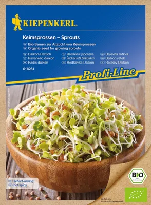 Produktbild von Kiepenkerl  Keimsprossen Daikon-Rettich Inhalt: 60 g