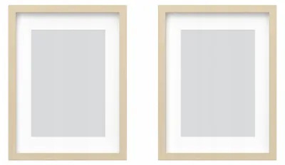 Produktbild von IKEA RÖDALM Bilderrahmen Birkenoptik 30x40 cm 2 Stück