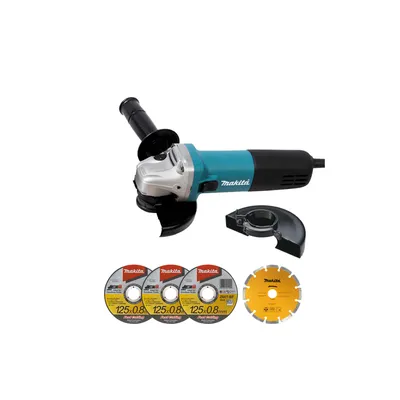 Image de Meuleuse MAKITA 9558HNRGK1 - Ø 125mm - 840W