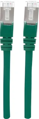 Produktbild von INTELLINET Patchkabel Cat6a-Stecker/Cat7-Rohkabel 10m grün