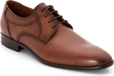 Zdjęcie produktu dla Lloyd sznurowane buty MANON, gładka skóra, brązowe, męskie