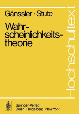 Produktbild von Wahrscheinlichkeitstheorie