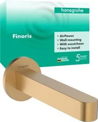 Obrázek produktu pro Hansgrohe Finoris vanová baterie, výsuv 174 mm, 76410140