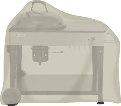 Produktbild von tepro Abdeckhaube Universal für Kugelgrillwagen, beige (75 x 120 x 110 cm)
