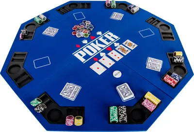 Obrázek produktu pro GamesPlanet® Skládací pokerová podložka, modrá