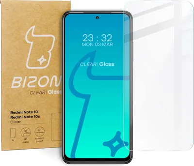 Produktbild von Bizon Glass Clear Panzerglas für Xiaomi Redmi Note 10 / 10s