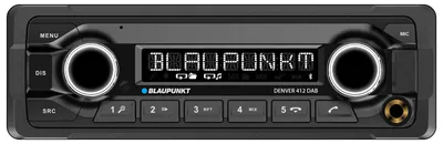 Produktbild von Blaupunkt Denver 412 DAB | 12 V | DAB+/FM | Bluetooth | 1-DIN Autoradio