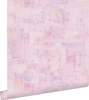 Obrázek produktu pro ESTAhome Tapeta s malířským efektem fialová 50 x 900 cm