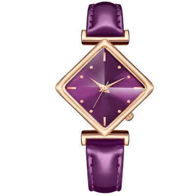 Produktbild von Elegante Lila Square Damenuhr – Stilvolles Design zum Spitzenpreis KP12899