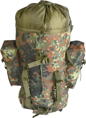 Produktbild von Bundeswehr Kampfrucksack Groß 65 Liter in verschiedenen Farben - Flecktarn - 65 Liter